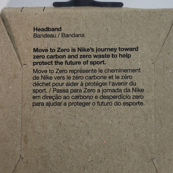 Nike NIP Unisex Red Dri-Fit Fury Headband One Size Fits Most - Picture 6 of 6